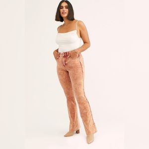 🌟 FREE PEOPLE CVRY FOXY LADY VELVET PANTS NWOT 🌟